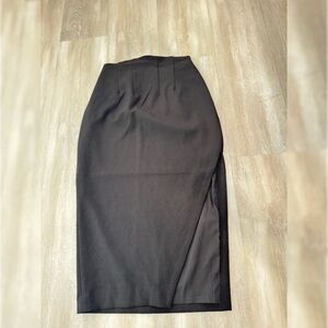 Express Classic Black Pencil Skirt